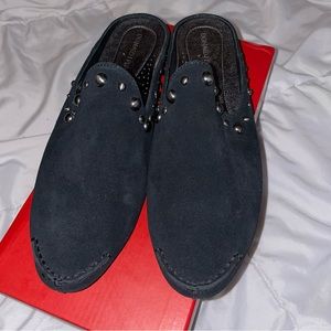 Donald Pliner Studded Mules